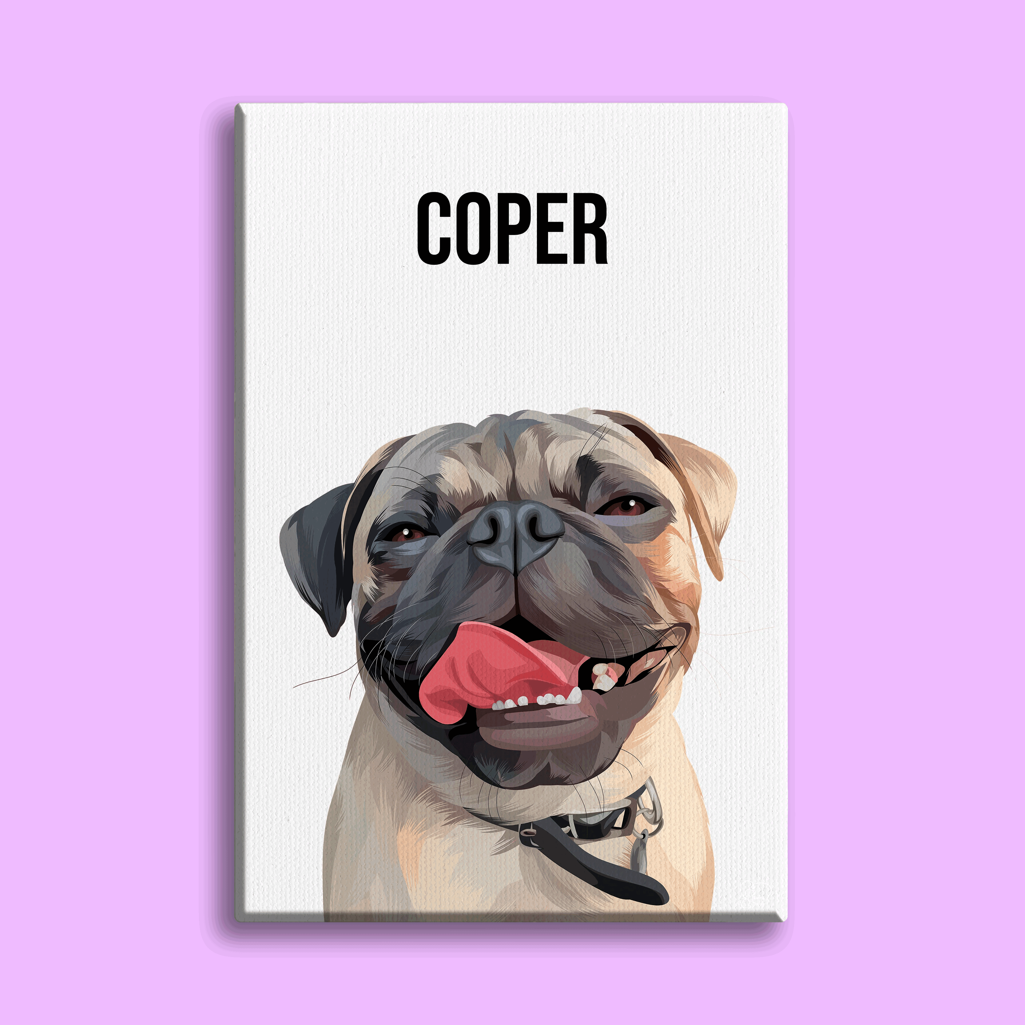 Modern Pet Vector - Custom Pet Portrait - Core